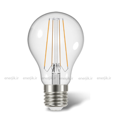 لامپ حبابی فیلامنت کملیون پایهE27آفتابی8وات(LED8-A60-220)