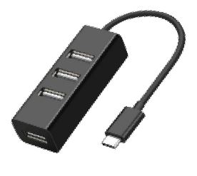 هاب 4پورت Type-c USB