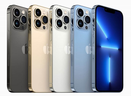 گوشی موبایل اپل مدل iPhone 13 Pro Max دو سیم‌ کارت ظرفیت512گیگابایت و رم 6 گیگابایت- آبی نات