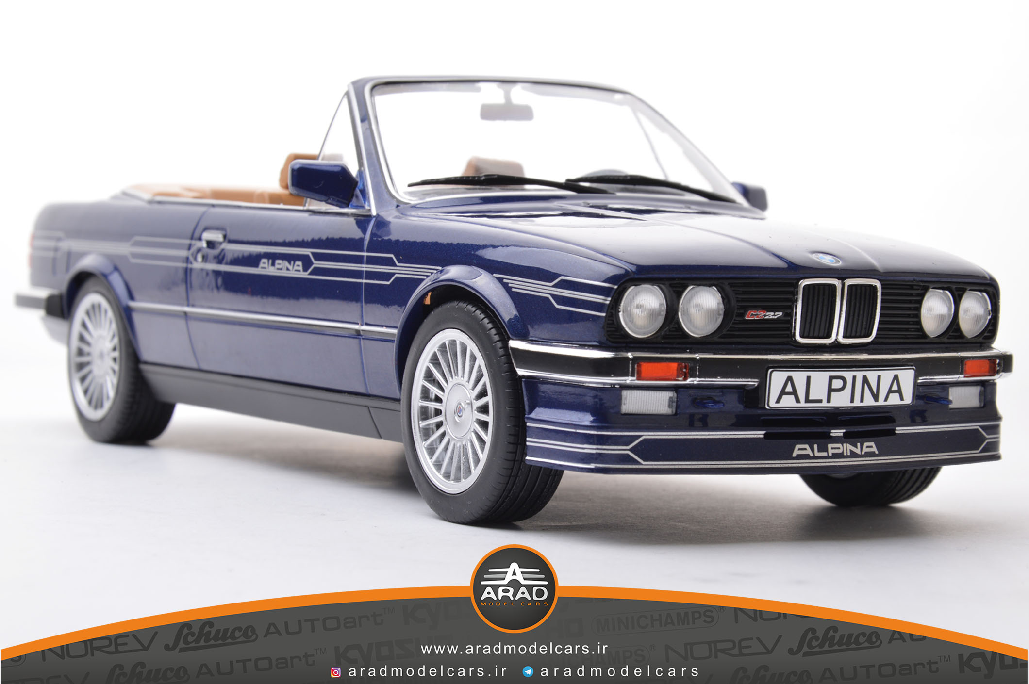 BMW E30 Alpina C2 2.7 Dark Blue