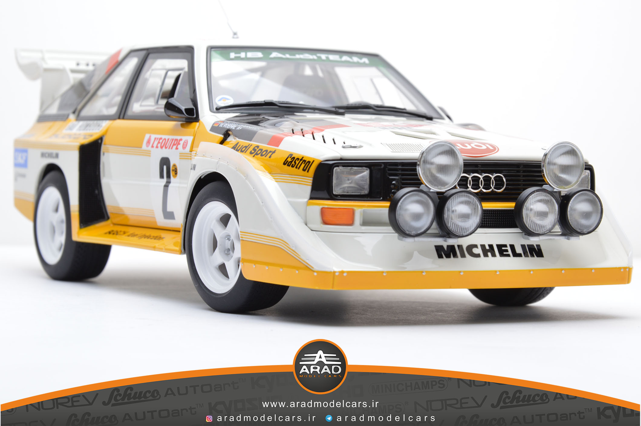 Audi Sport Quattro S1 Rally Monte Carlo 1986
