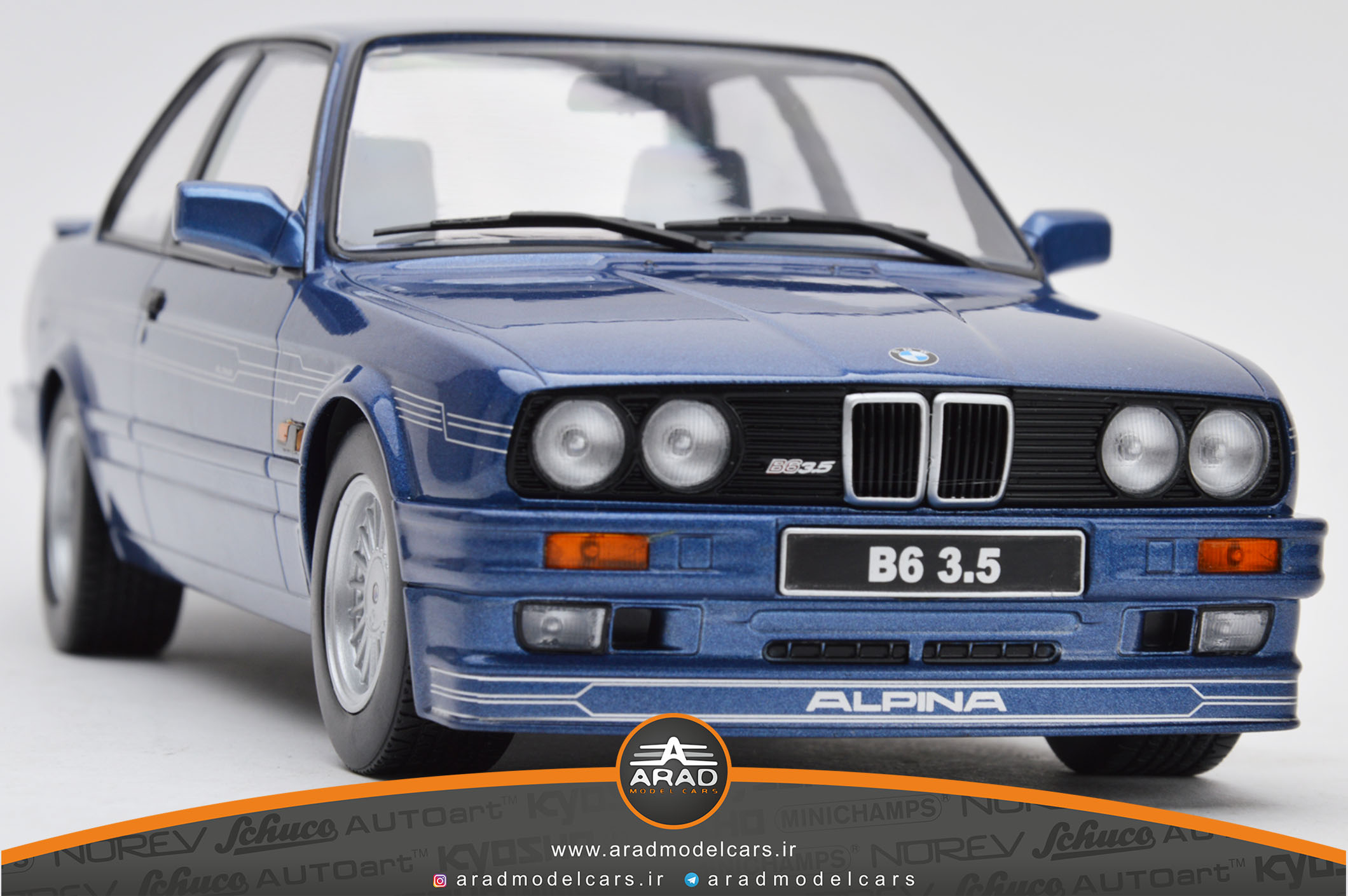 BMW E30 Alpina B5 3.5 Blue