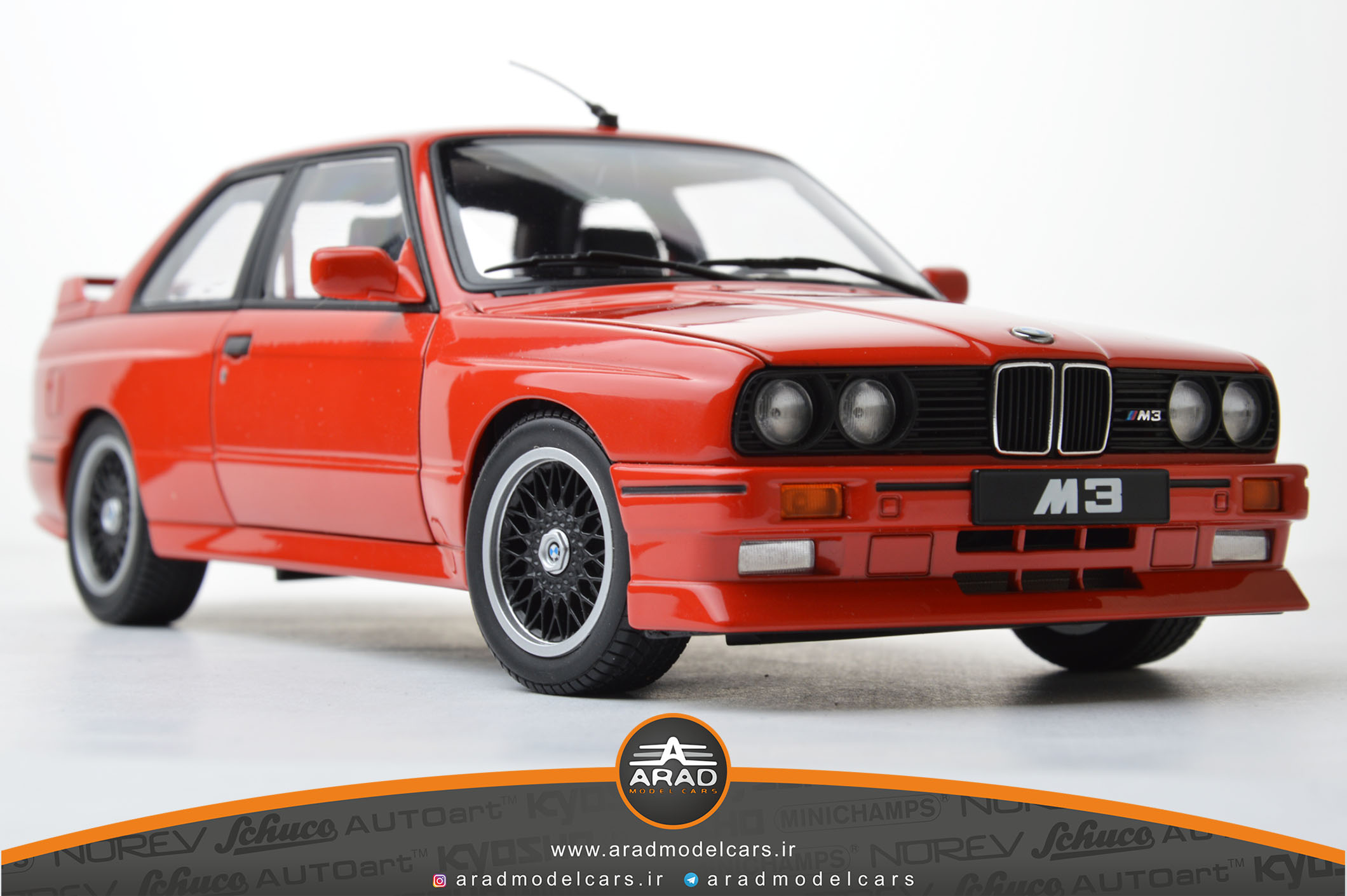 BMW M3 E30 Sport Evolution red