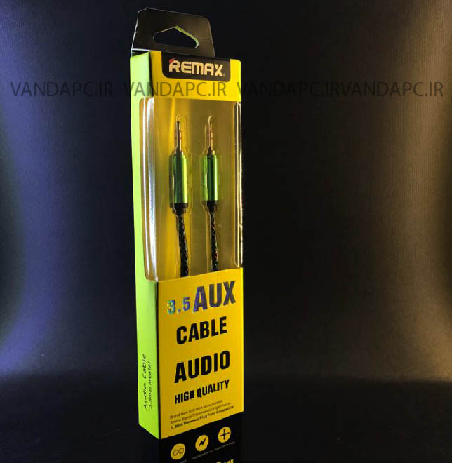 کابل AUX صدا ریمکس مدل پک زرد