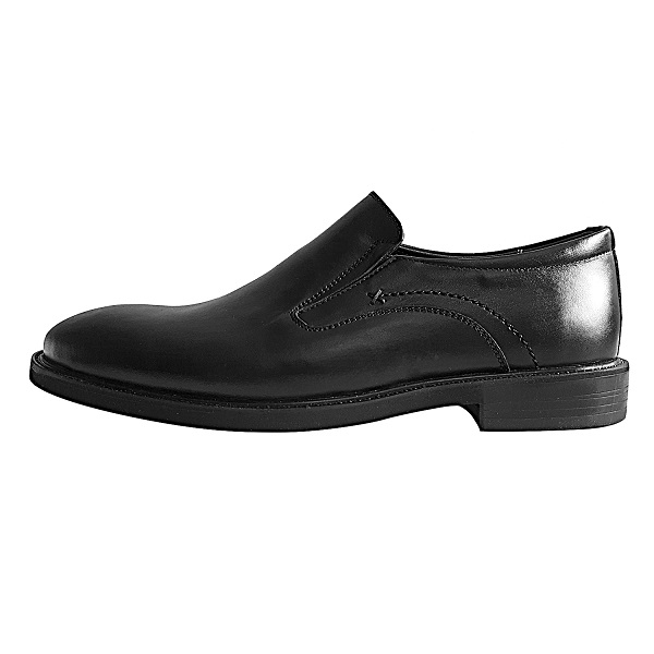 کفش مردانه کلاسیک مدل 3026 بی بند مشکی