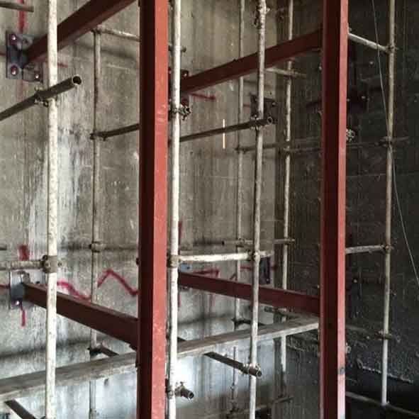 ساخت زیرسازی آسانسور